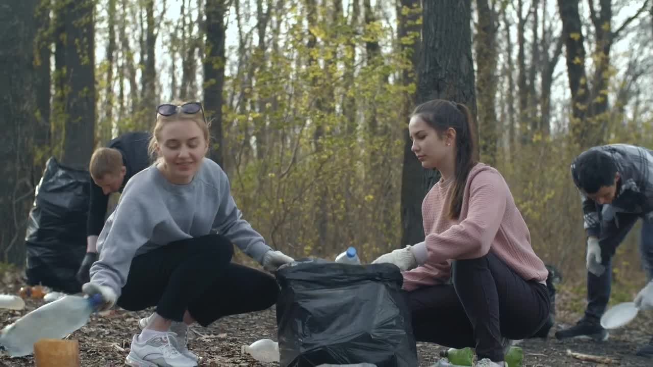 Free Stock Video Young Volunteers Caring For The Environment Live Wallpaper - Free Download