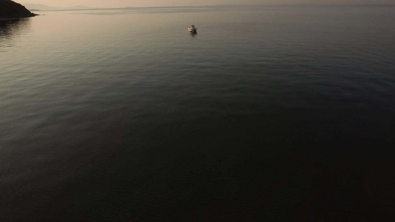 Stock Video Empty Boat Anchored Off The Coast Live Wallpaper For PC - Free Download