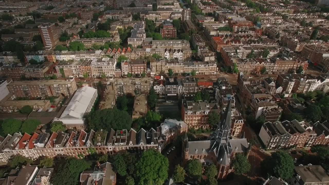 Stock Footage Volden Church In Amsterdam Live Wallpaper - Free Download