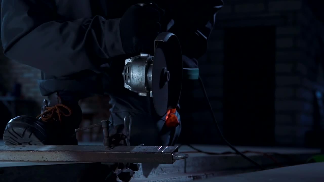 Free Video Stock Sparks Flying While Cutting Metal Live Wallpaper - Free Download