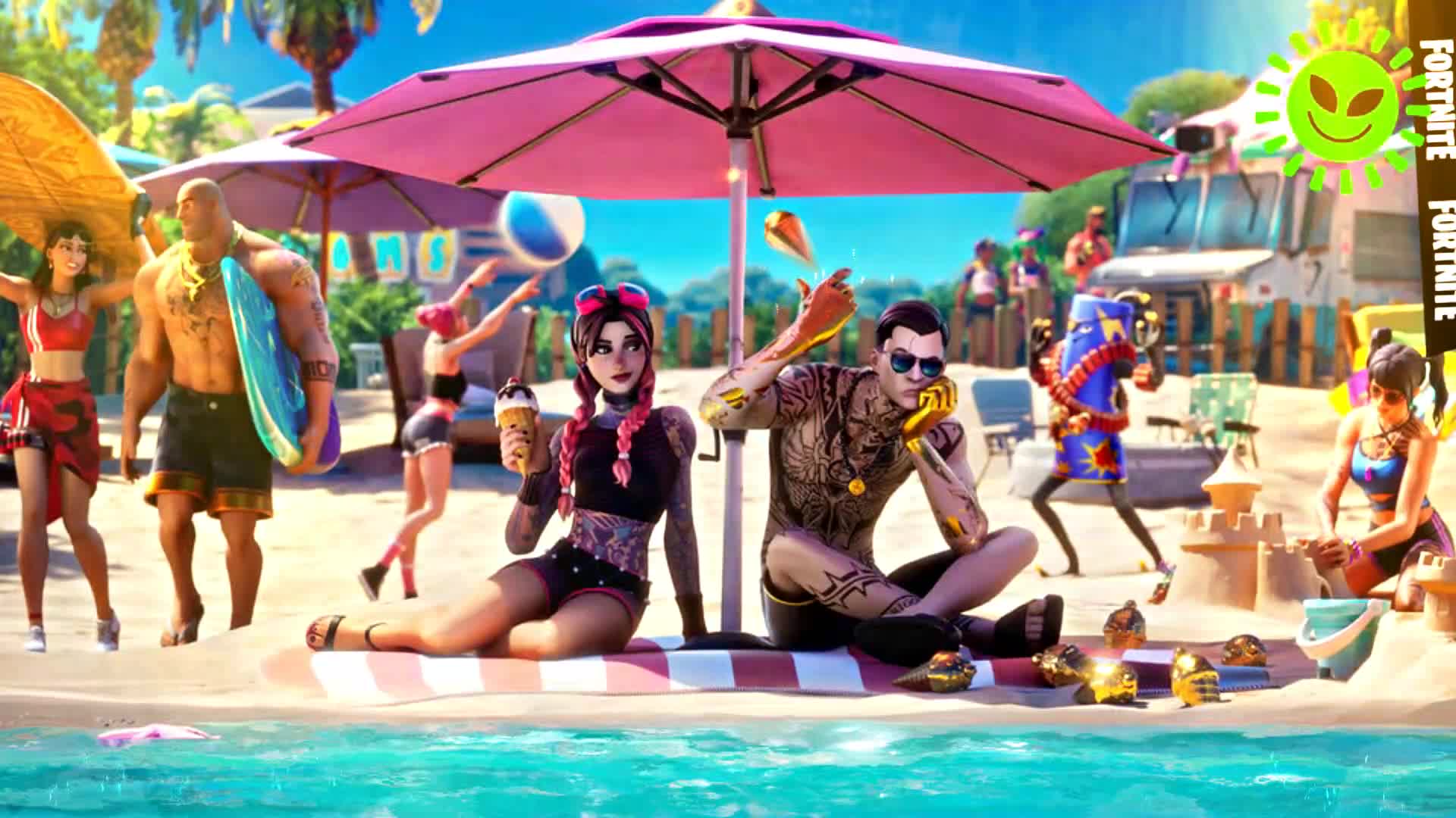Fortnite Summer 2021 Animated Wallpaper - Free Download