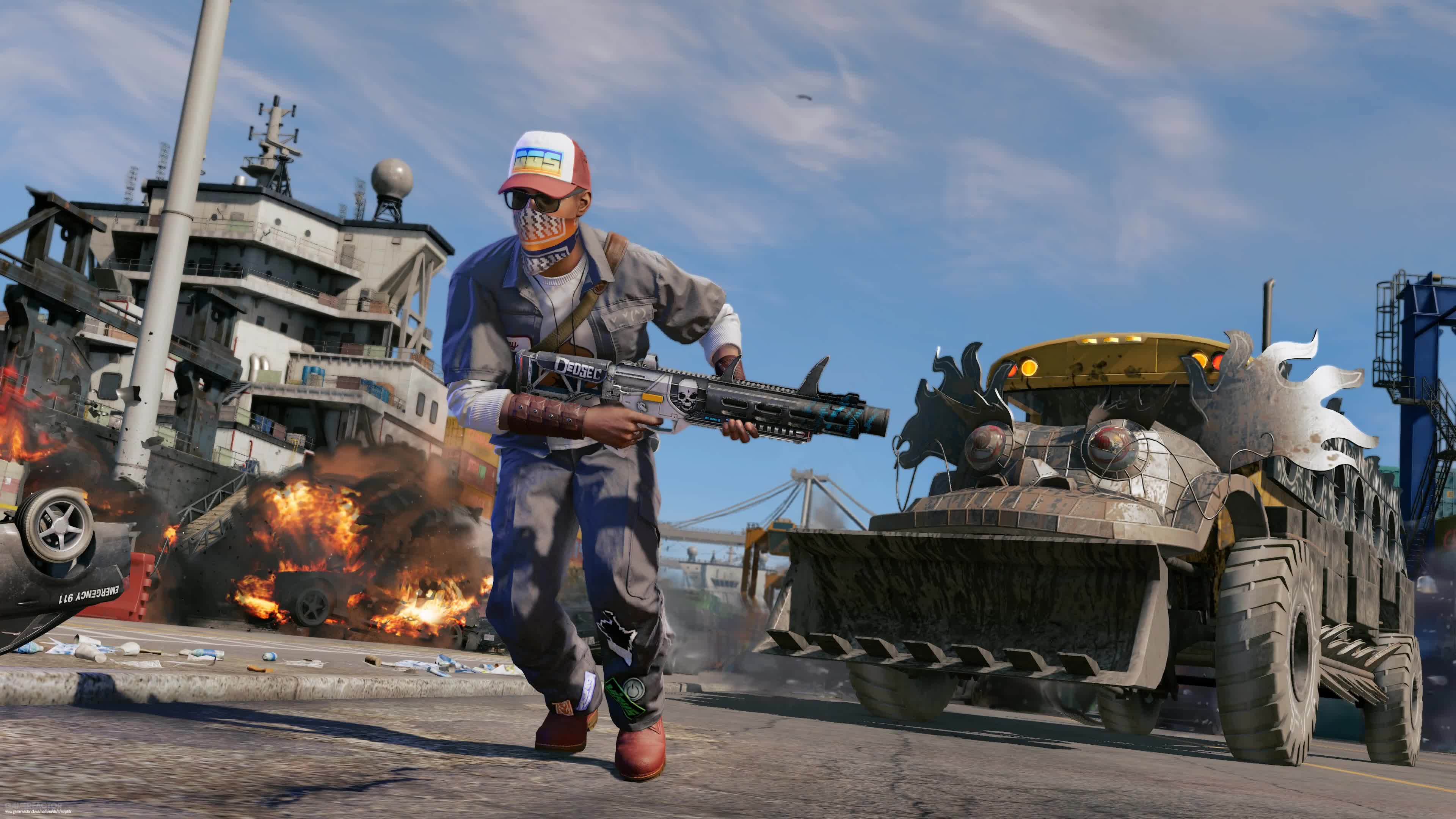 Watch  Dogs  2  Escape  4K  Live  Wallpaper - Free Download