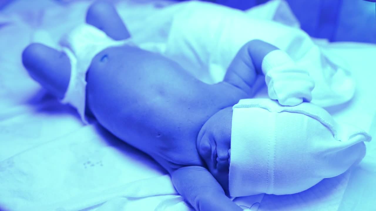 Stock Video Newborn Baby In Hospital Bed Live Wallpaper - Free Download