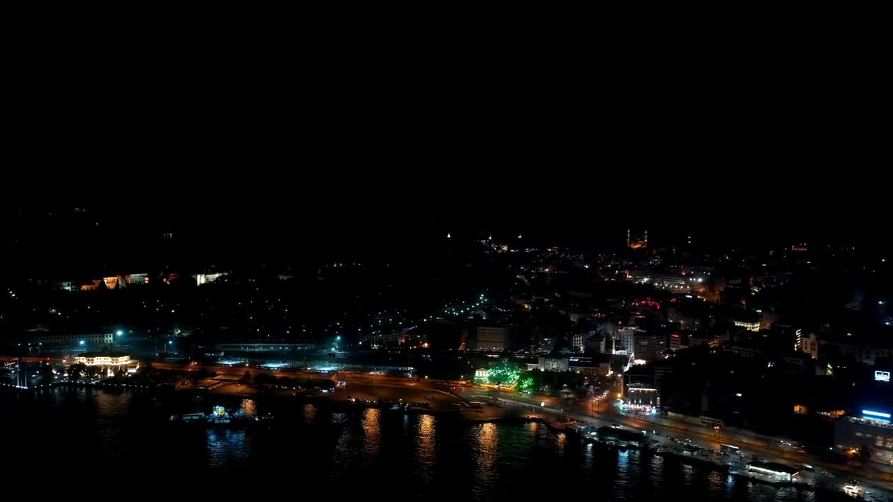 Stock Video Galata Bridge At Night Live Wallpaper For PC - Free Download