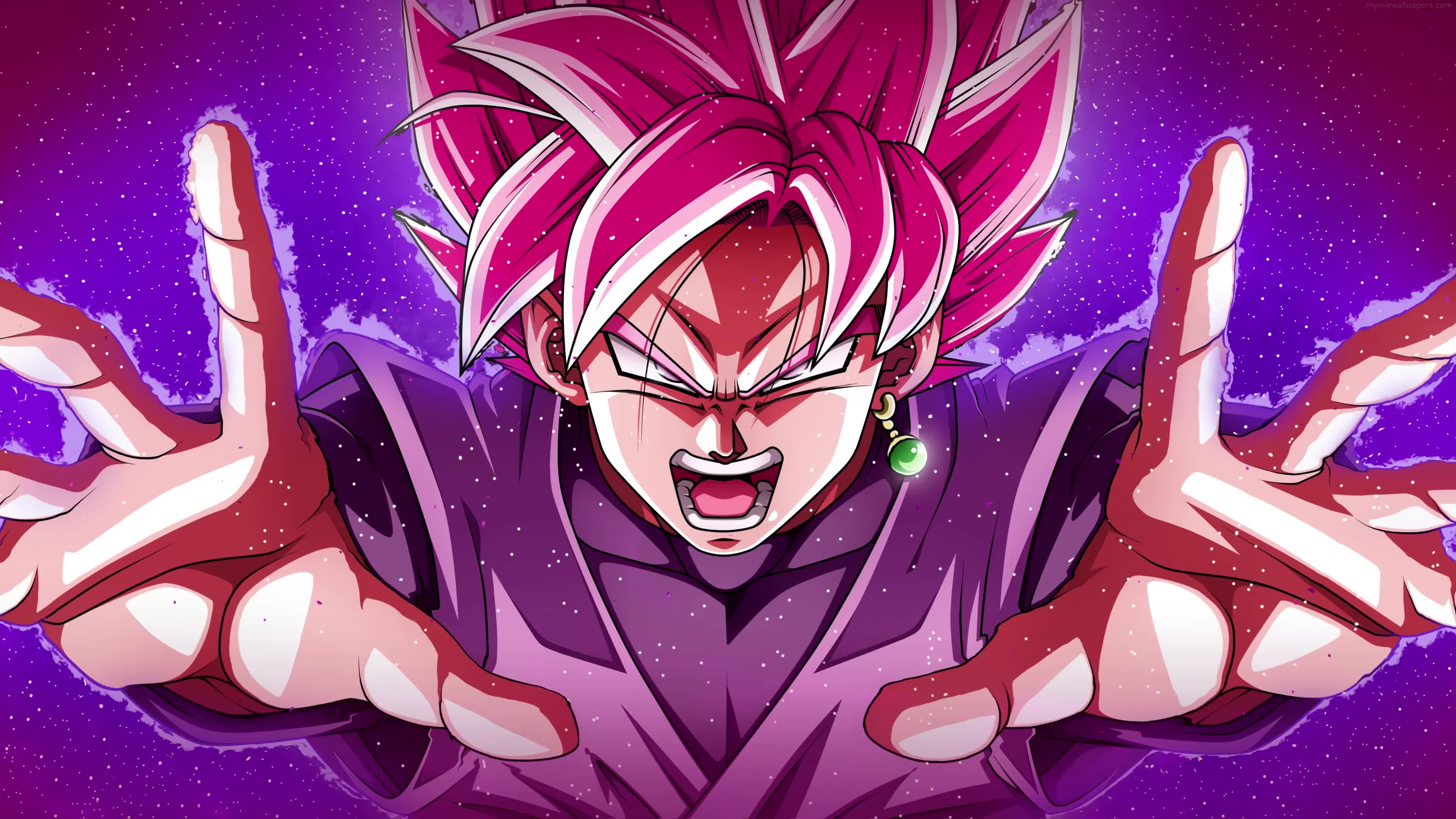 Super Saiyan Rose DBS 4K Live Wallpaper - Free Download