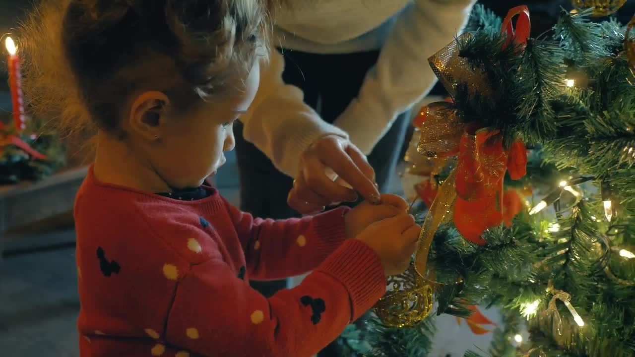 Stock Video Mother Helping Her Daughter To Put A Sphere To Th Animated Wallpaper - Free Download