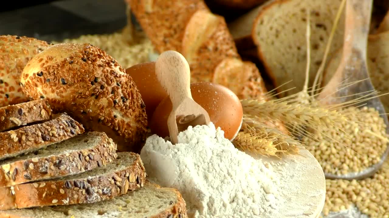 Stock Footage Wheat Bread Presentation Live Wallpaper - Free Download