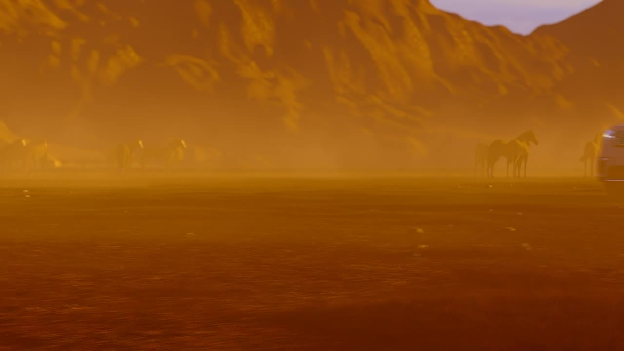 Stock Video Off Road Vehicle Crossing A Wild Environment Live Wallpaper - Free Download