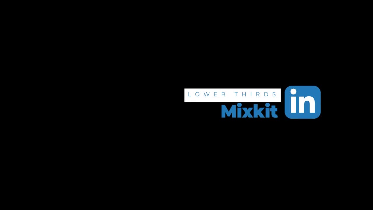 Stock Video Linkedin Lower Third Animated Wallpaper - Free Download