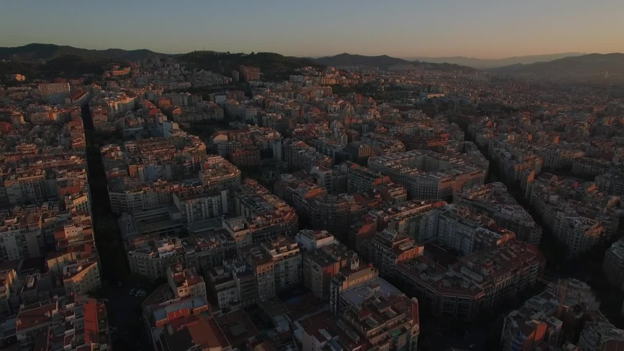 Free Stock Video Residential Blocks In Barcelona Live Wallpaper - Free Download