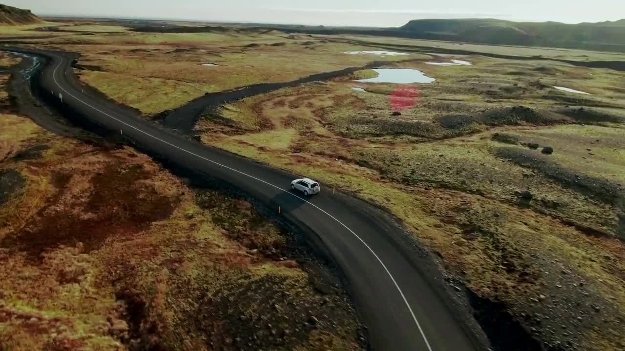 Stock Video Driving Through Iceland Live Wallpaper For PC - Free Download