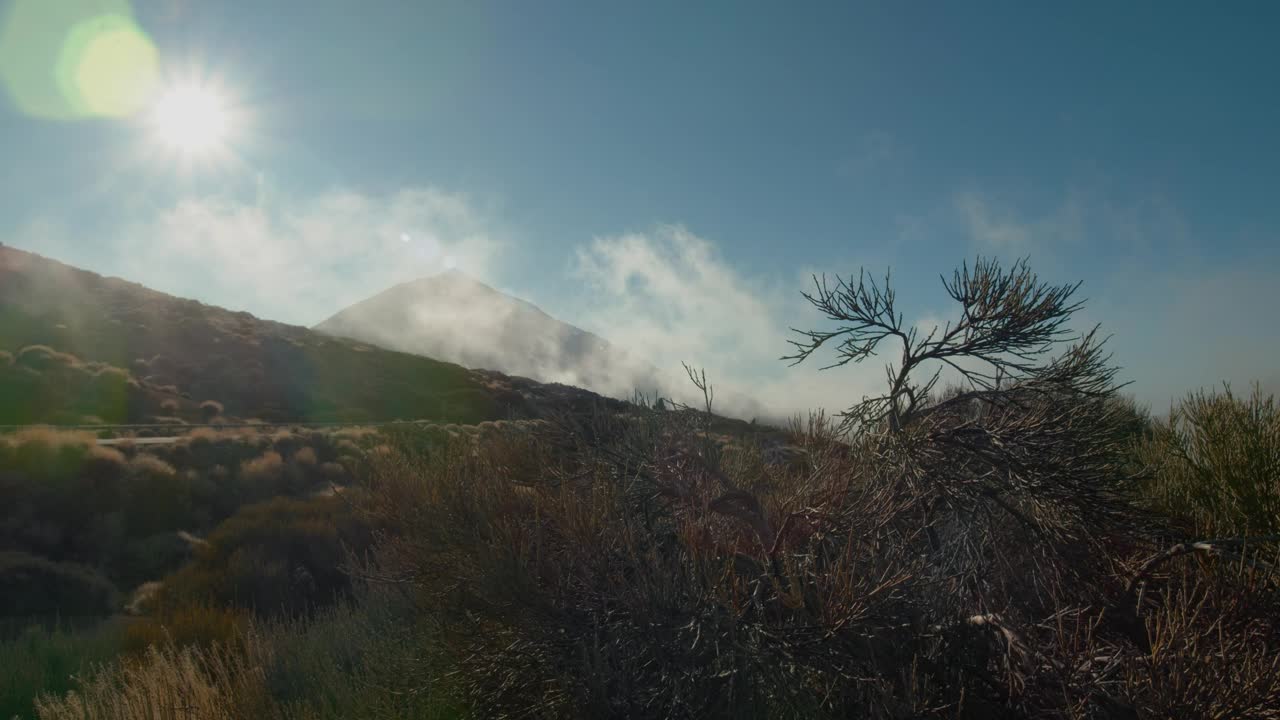 Stock Video Mist Covering The Side Of A Hil Animated Wallpaper - Free Download
