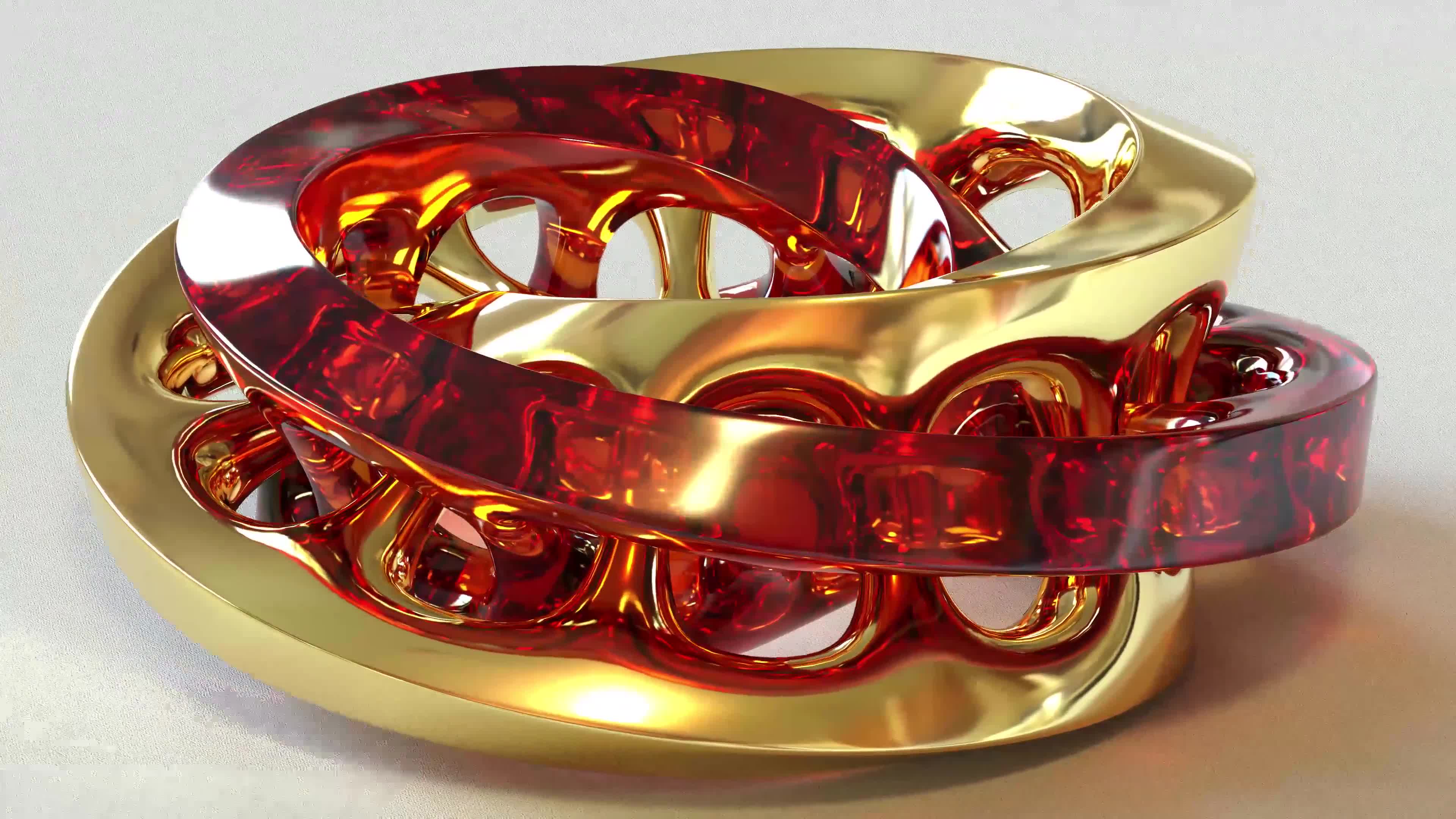 Gold Red Moebius High Resolution Lve Wallpaper - Free Download