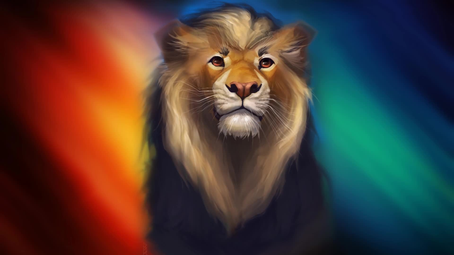 Wavy Lion Free Live Wallpaper - Free Download