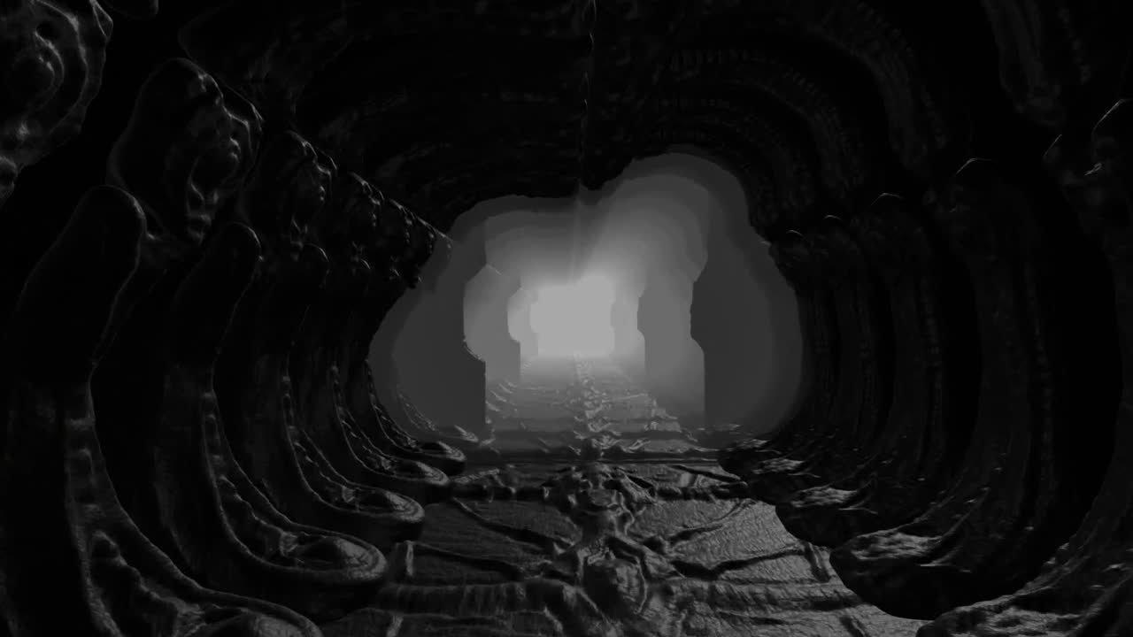 Stock Video Dark Tunnel Underground Loop Video Live Wallpaper For PC - Free Download