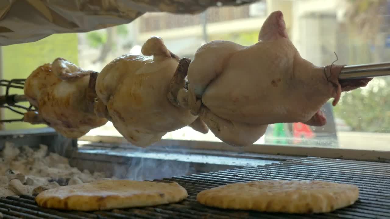 Video Stock Chicken Slowly Roasting Live Wallpaper For PC - Free Download