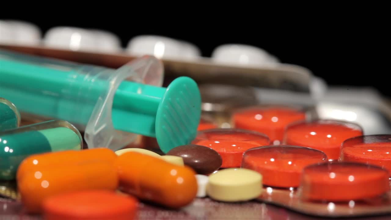 Video Stock Pharmacy Drugs And Pills In Closeup Live Wallpaper Free - Free Download