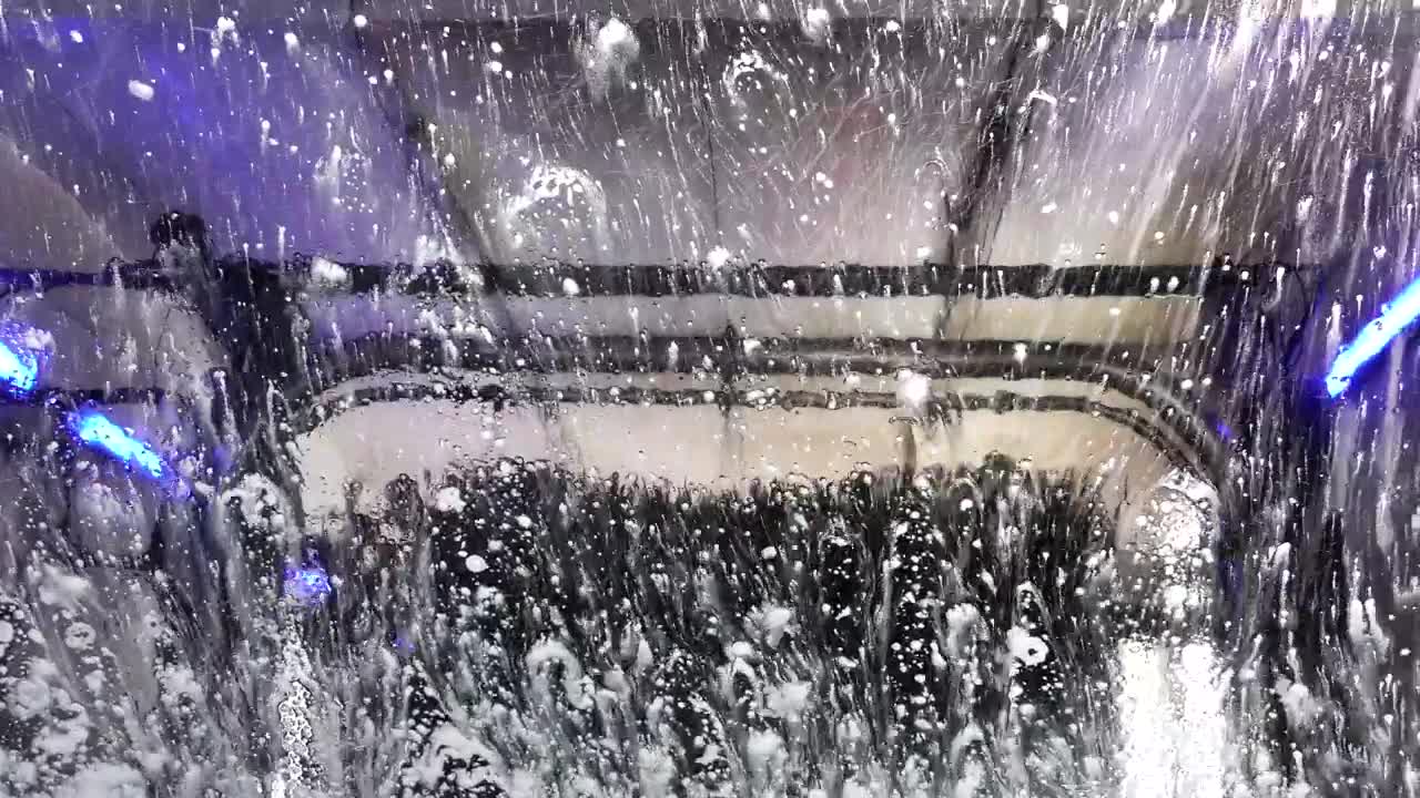 Free Video Stock Soapy Windscreen In Car Wash Live Wallpaper - Free Download