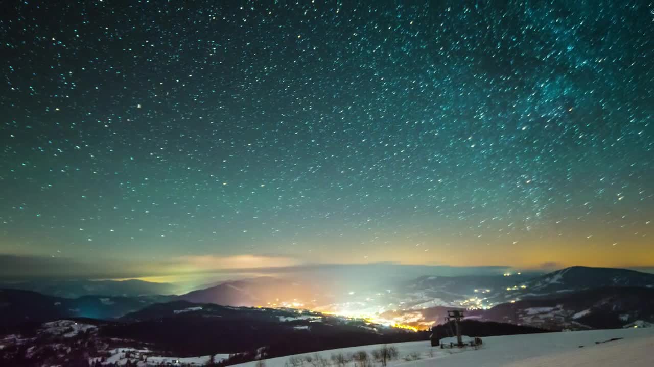 Stock Video Milky Way In The Sky Time Laps Animated Wallpaper - Free Download