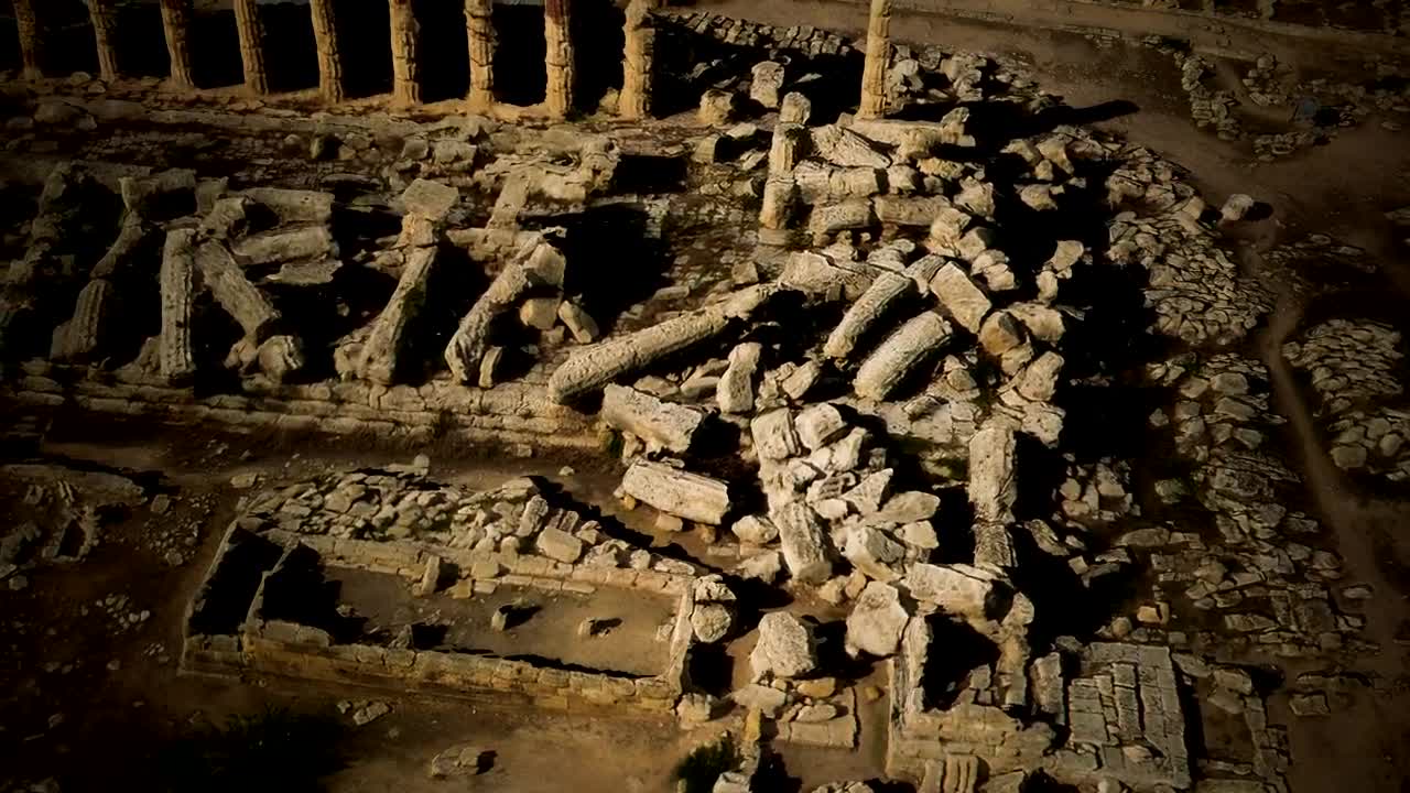 Free Stock Video Remains Of A Greek Temple Live Wallpaper - Free Download