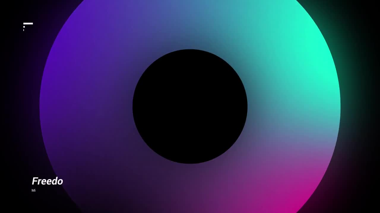 Free Stock Video Round Gradient Title Live Wallpaper - Free Download