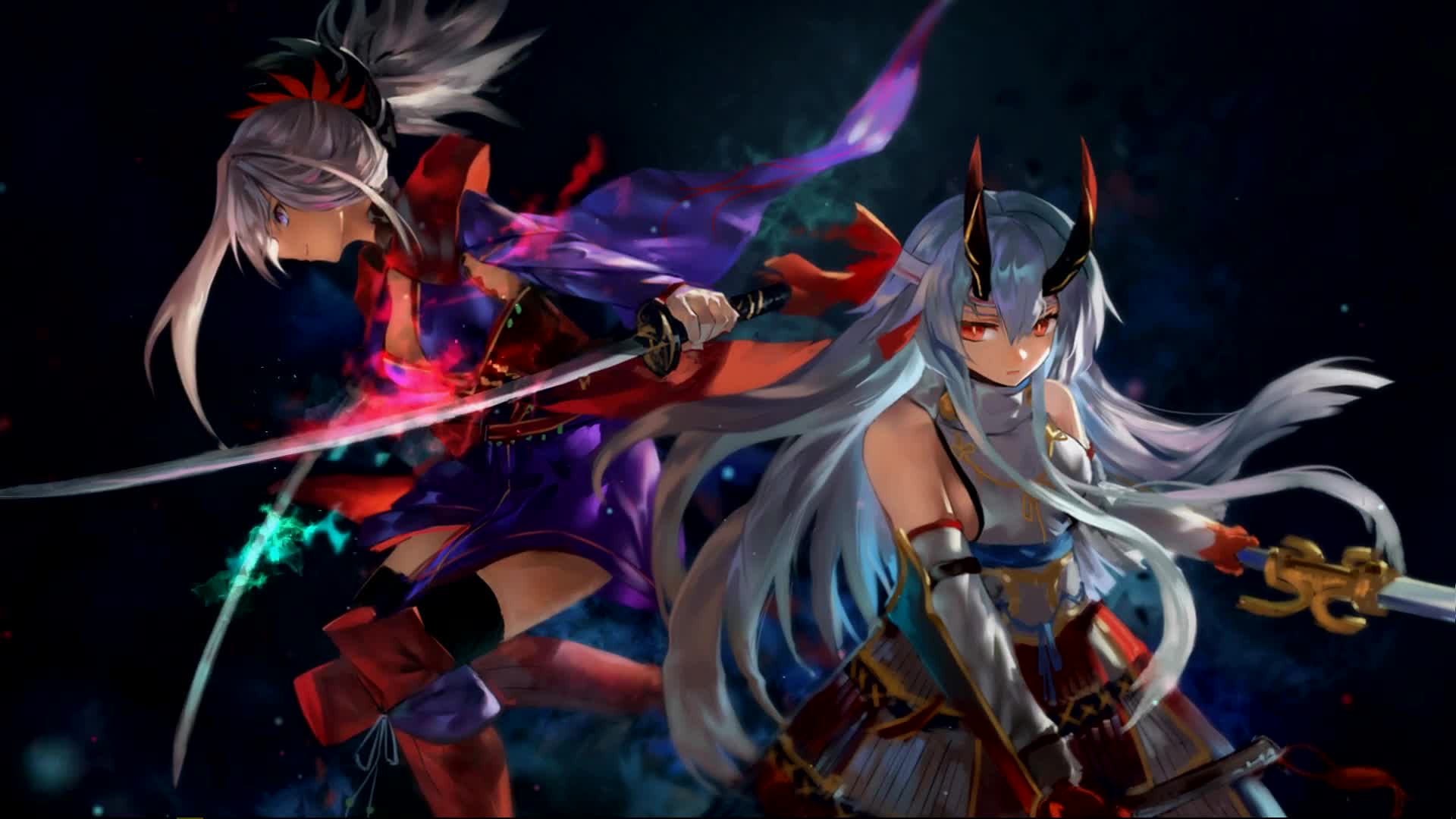 Musashi And Tomoe Anime 59fps HD Live Wallpaper - Free Download