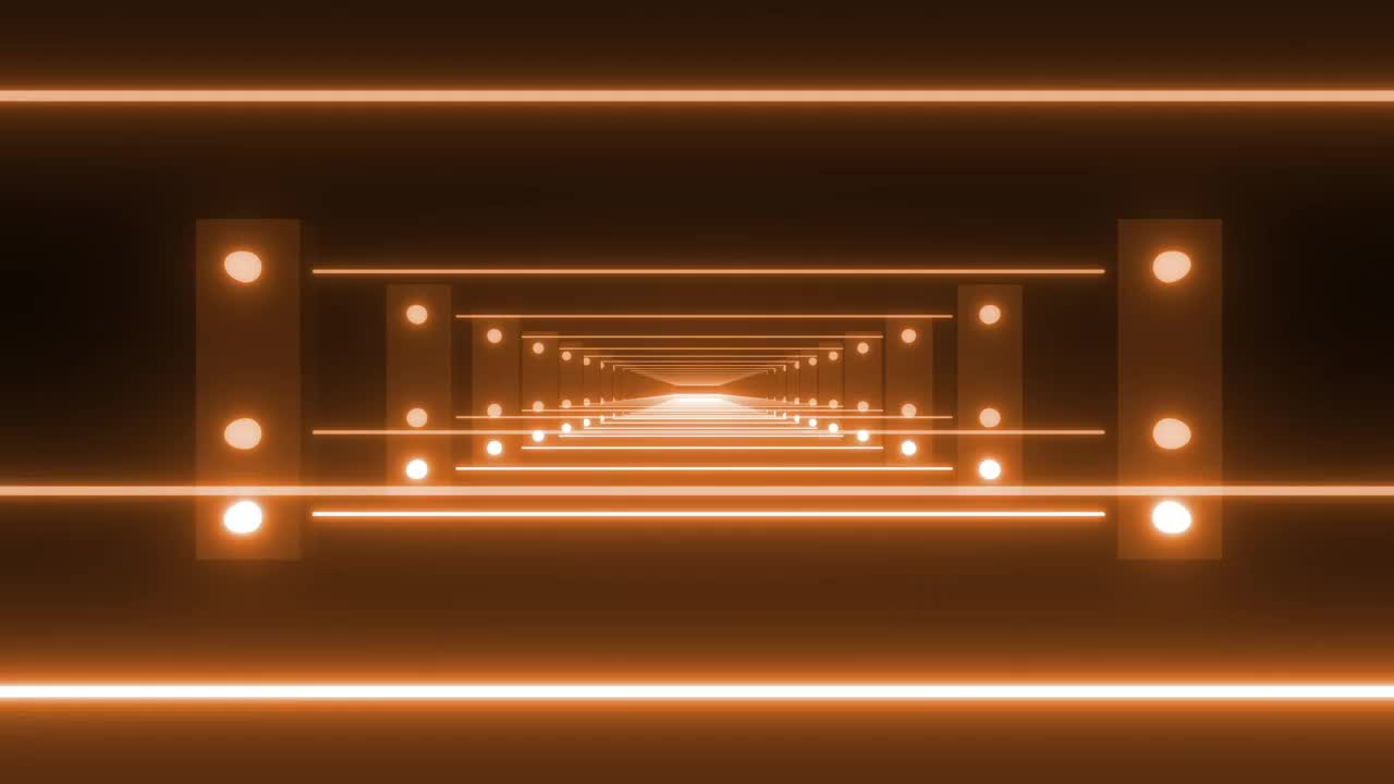 Free Stock Video Row Of Parallel Bars Casting Orange Light Rays Live Wallpaper - Free Download