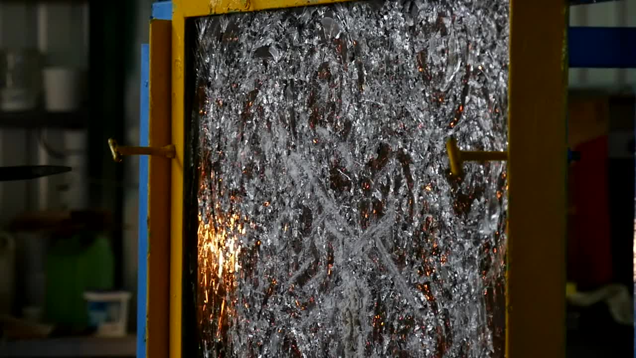 Stock Video Drilling A Bullet Proof Glass Live Wallpaper For PC - Free Download