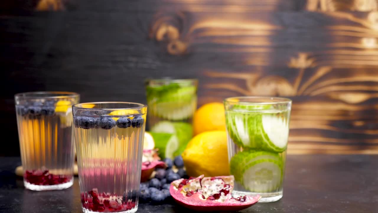 Stock Video Fruit Drinks With Whole Fruit Live Wallpaper For PC - Free Download