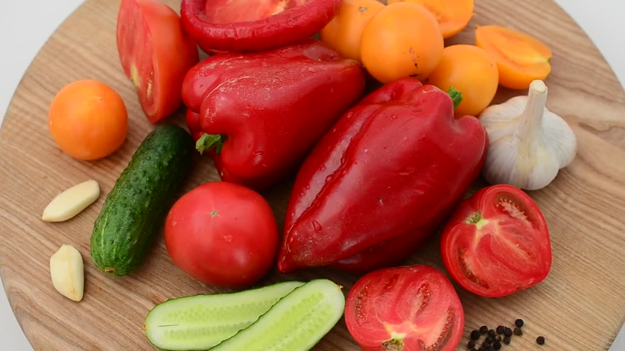 Stock Footage Vegetables For Seasoning Live Wallpaper - Free Download