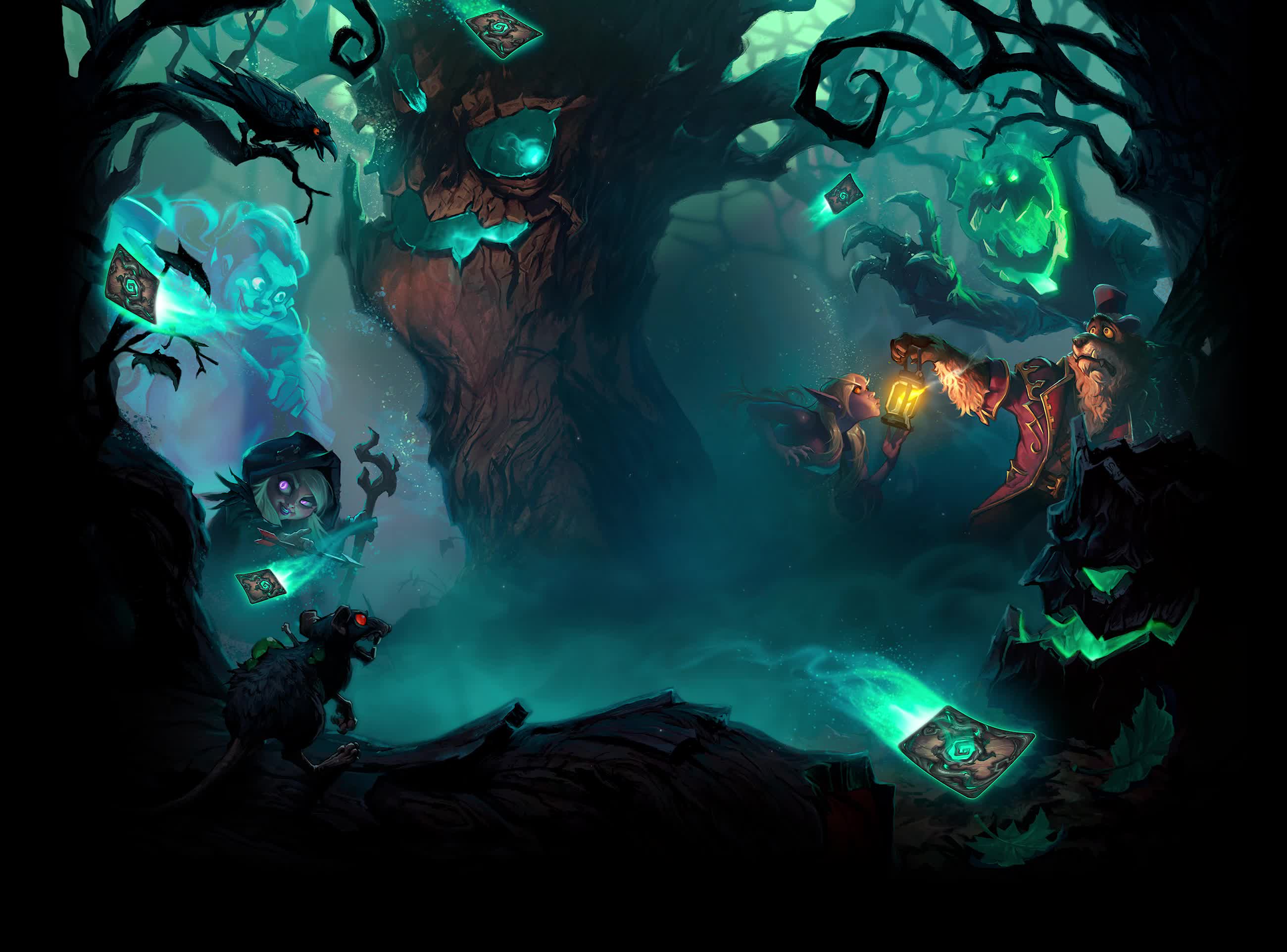 HearthStone Witchwood Live Wallpaper - Free Download