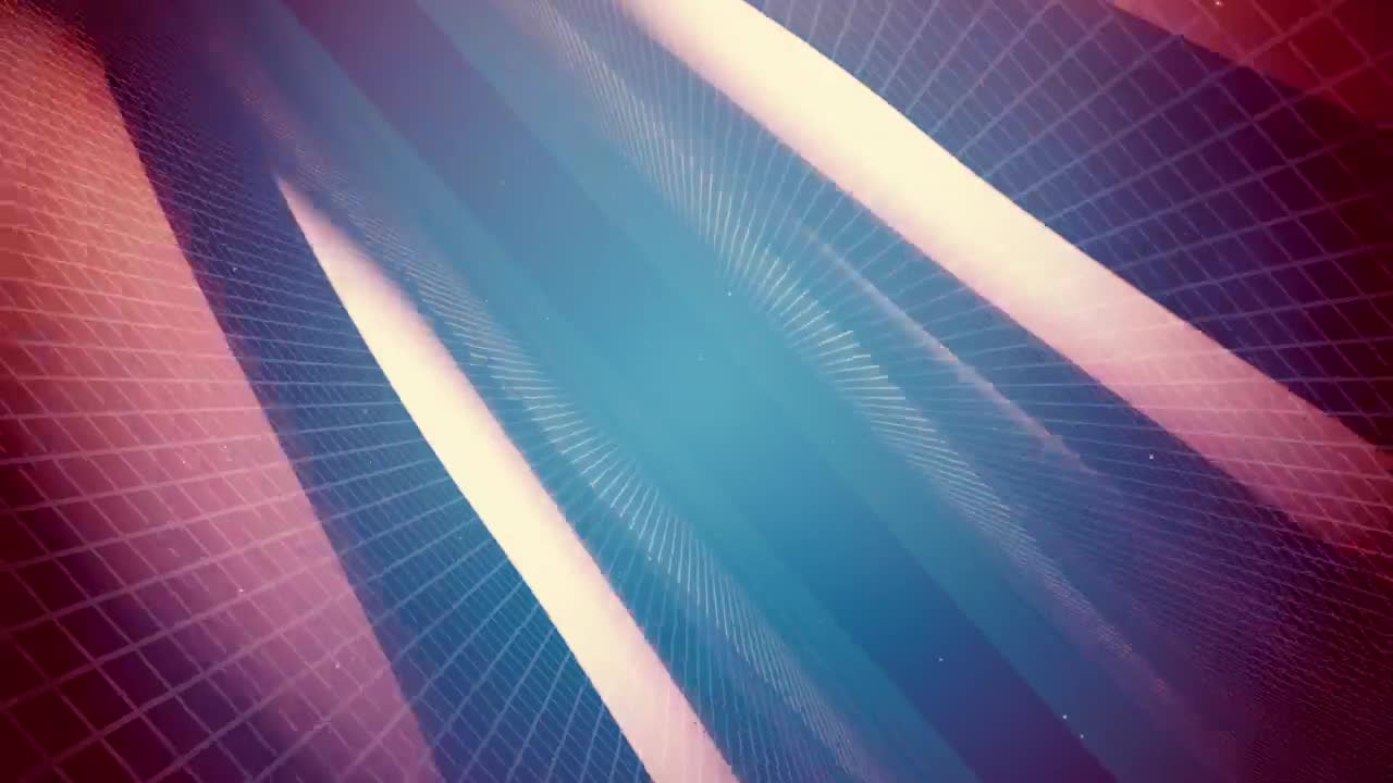 Stock Video Flying Through Two Planes With Cyberpunk Style Live Wallpaper For PC - Free Download