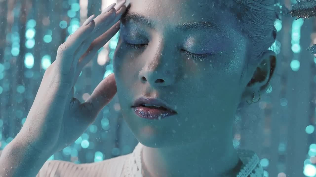 Stock Video Face Of A Young Wintry Woman In A Cold Environment Live Wallpaper For PC - Free Download