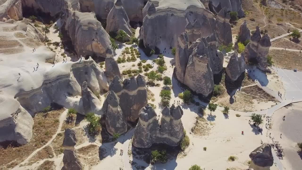 Free Video Stock tourists visiting cappadocia Live Wallpaper - Free Download