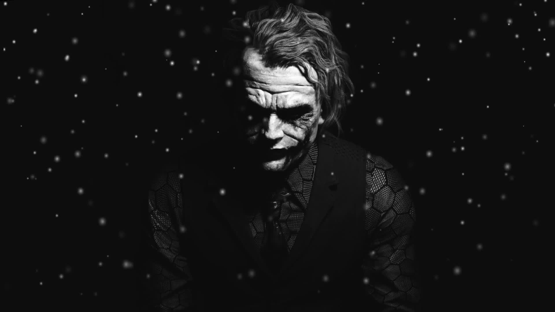 Joker Black White Live Windows Wallpaper - Free Download