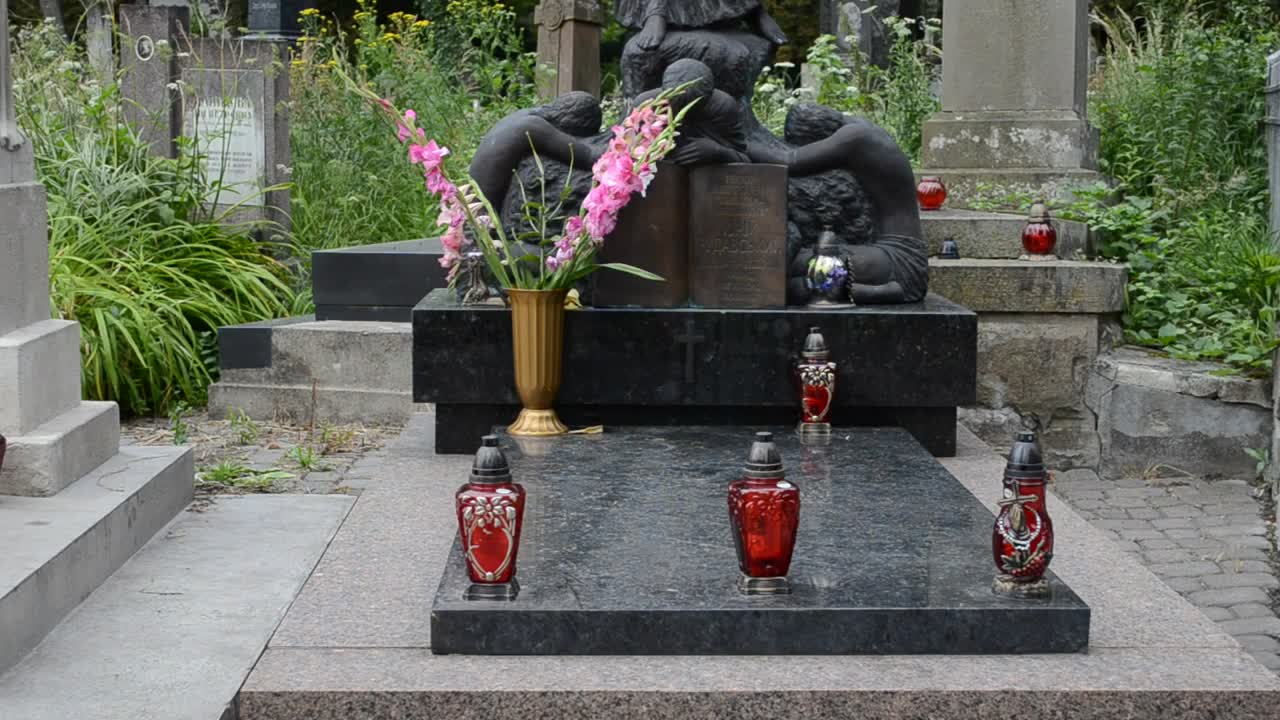 Free Video Stock Statue Of An Angel On A Grave Live Wallpaper - Free Download