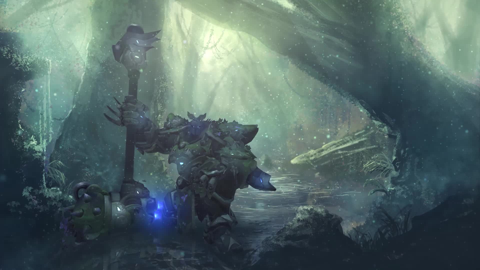 Reinhardt In The Forest Live Wallpaper - Free Download