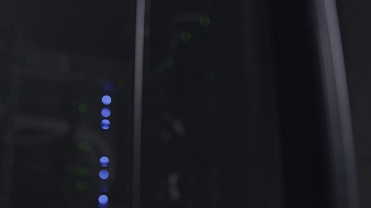 Free Video Stock Slow Shot Of A Server Room Live Wallpaper - Free Download
