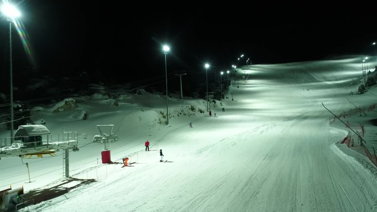 Free Video Stock Skiers Heading In Both Directions Live Wallpaper - Free Download