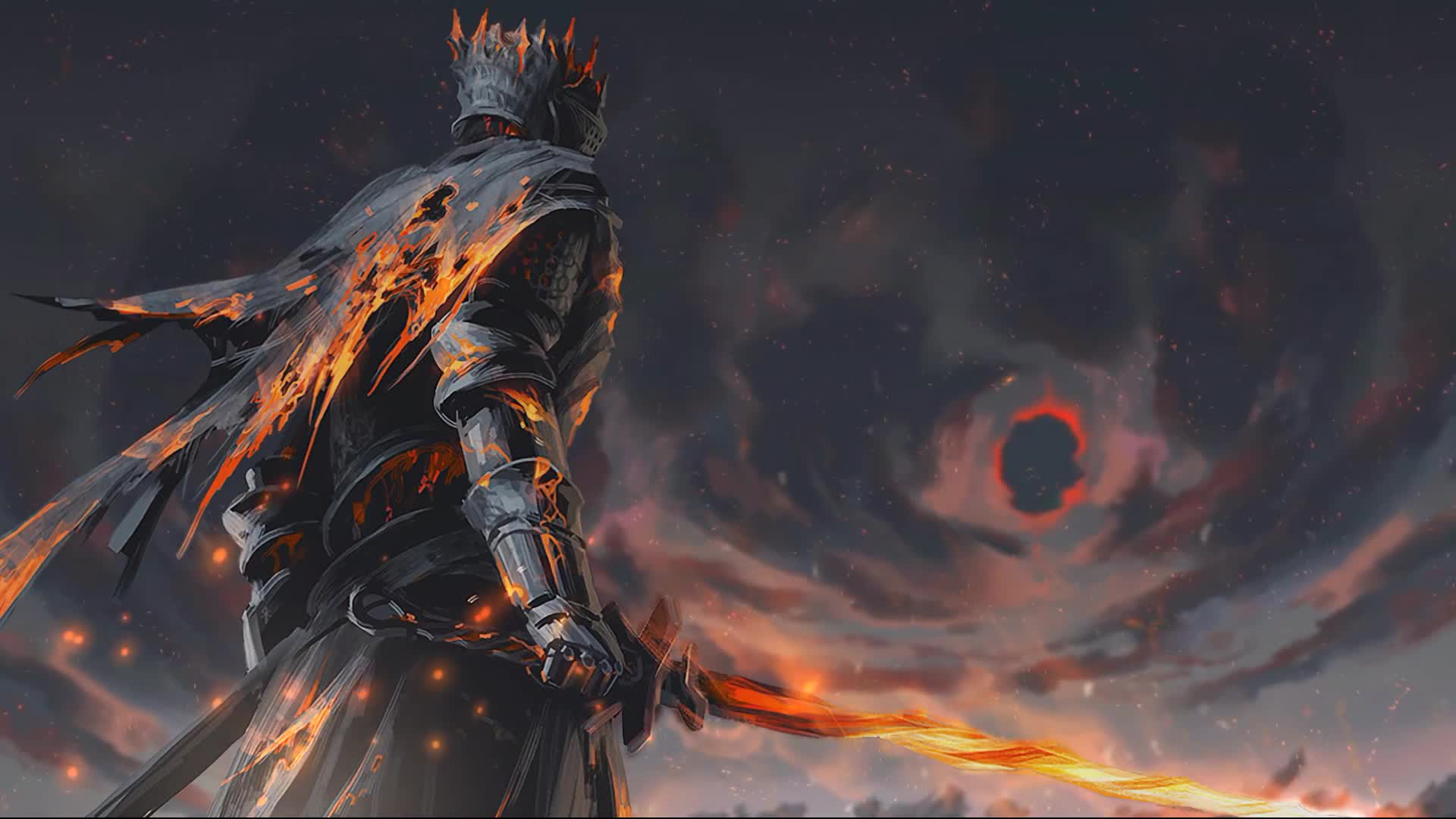 Dark  Souls  3  Soul  Of  Cinder  Live  Wallpaper - Free Download