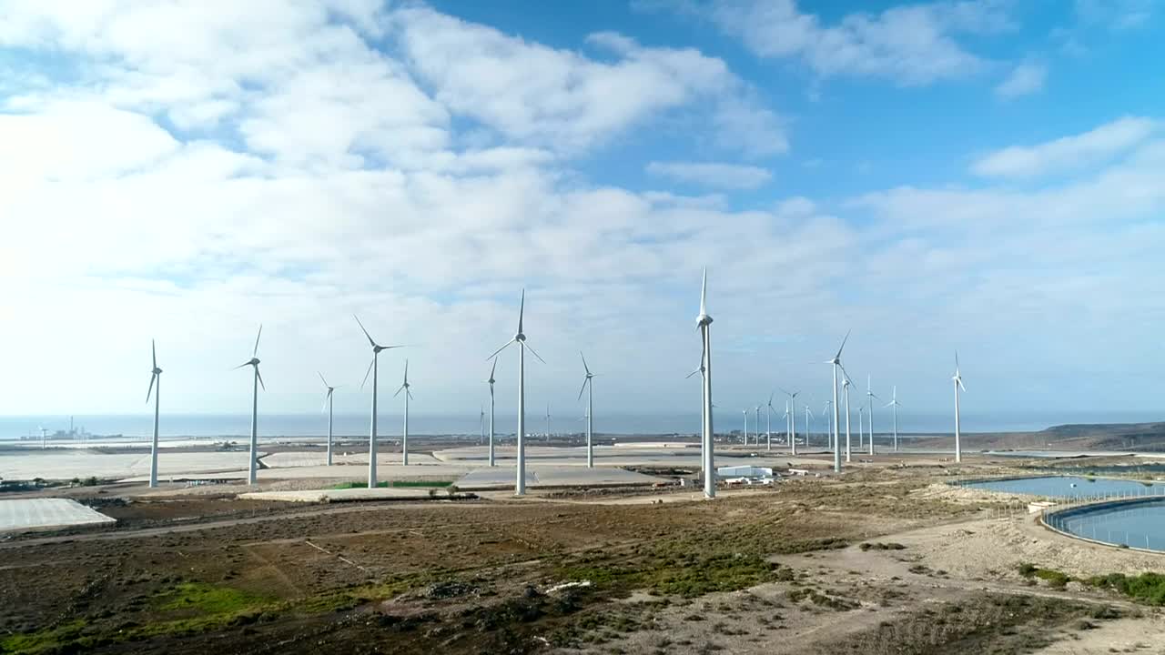 Stock Footage Wind Turbines Stopped Live Wallpaper - Free Download