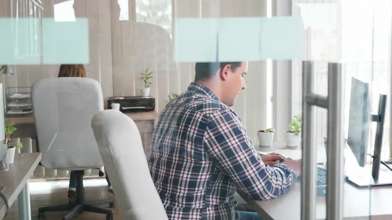 Video Stock Businesswoman Asks Coworker About Idea Live Wallpaper For PC - Free Download