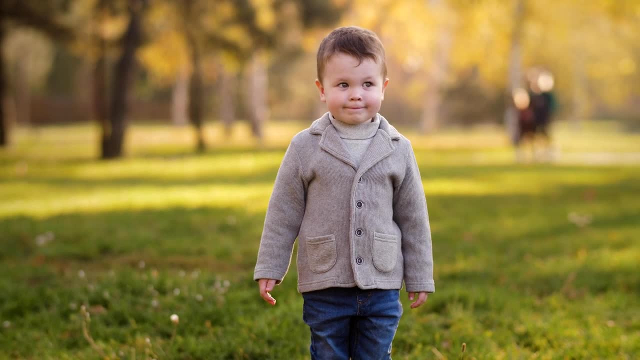 Stock Video Cute Boy Surprised In A Park Portrait Live Wallpaper For PC - Free Download