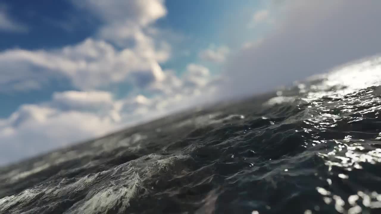 Video Stock Quick Trip Over The Sea Generated By Cgi Live Wallpaper Free - Free Download