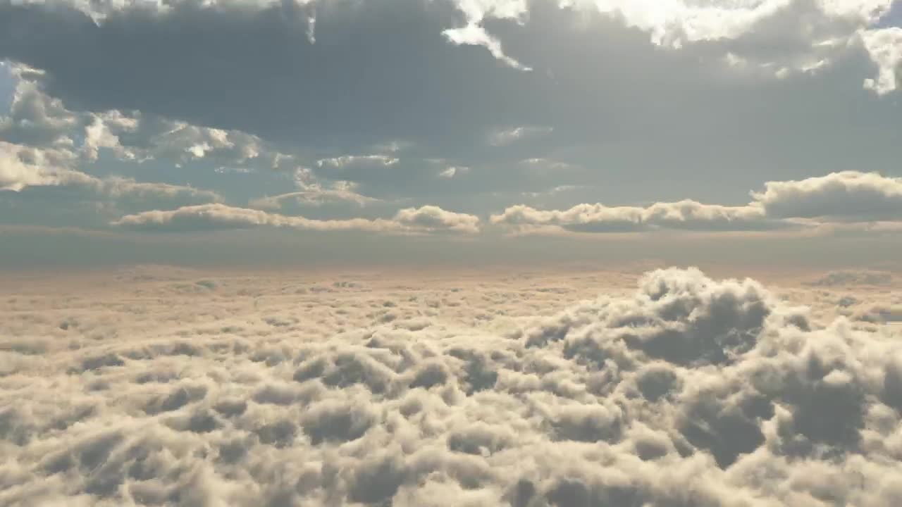 Stock Video Flying In Dream Land Over The Clouds Live Wallpaper For PC - Free Download