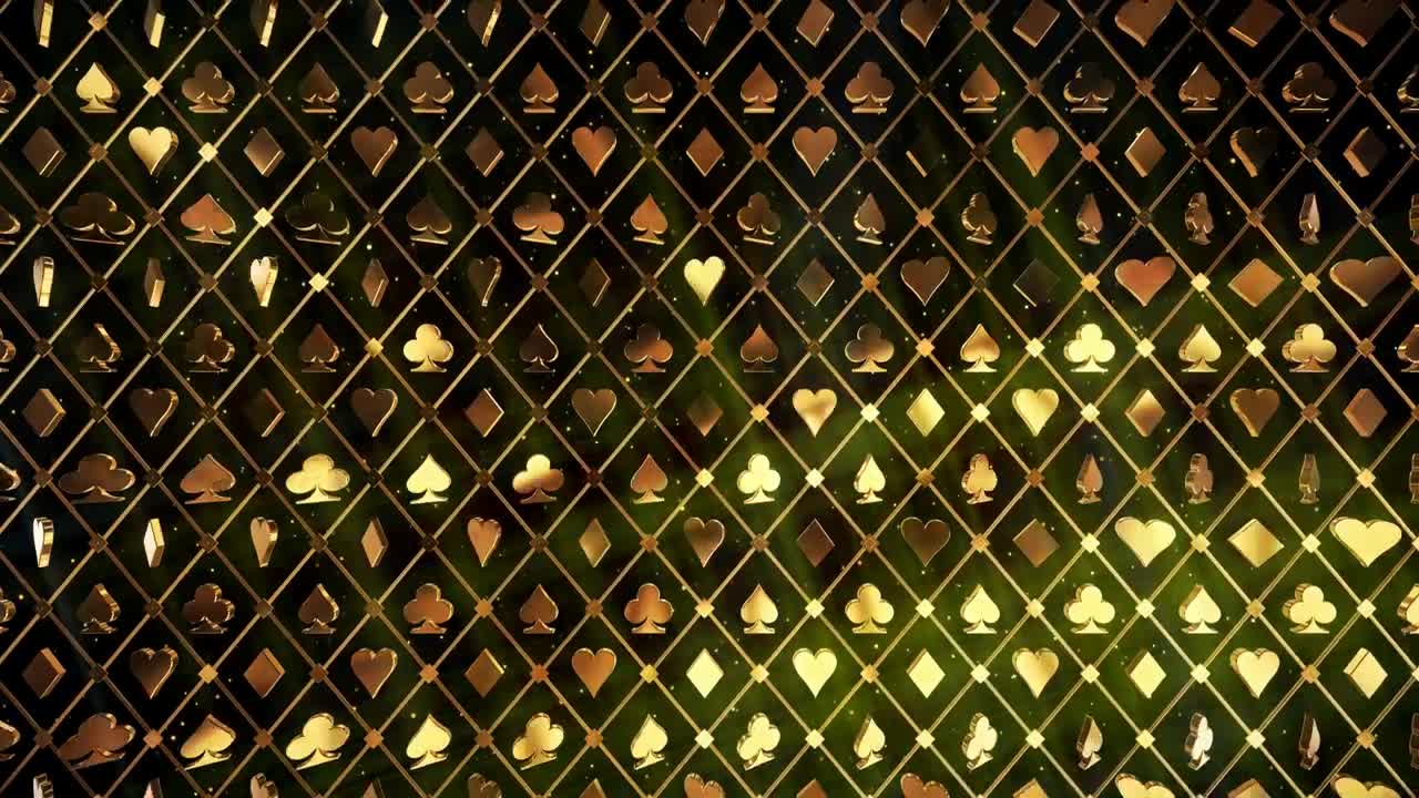 Stock Video Golden Forms Of Poker Casino Concept Live Wallpaper For PC - Free Download