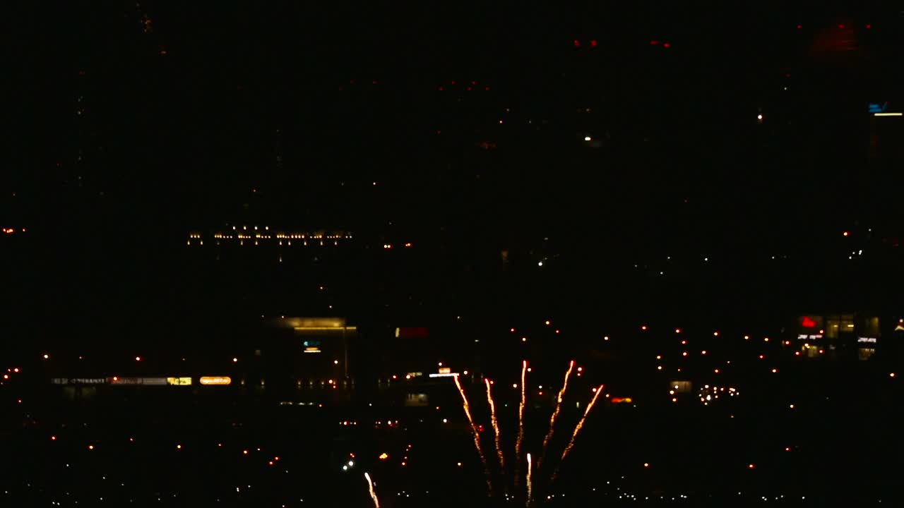 Stock Video Explosive Fireworks Flashing In The Evening Live Wallpaper For PC - Free Download