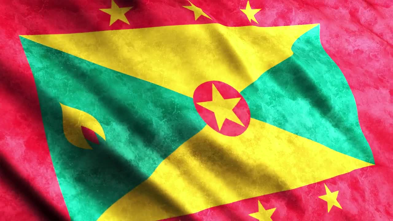 Stock Video Grenada D Render Flag Live Wallpaper For PC - Free Download