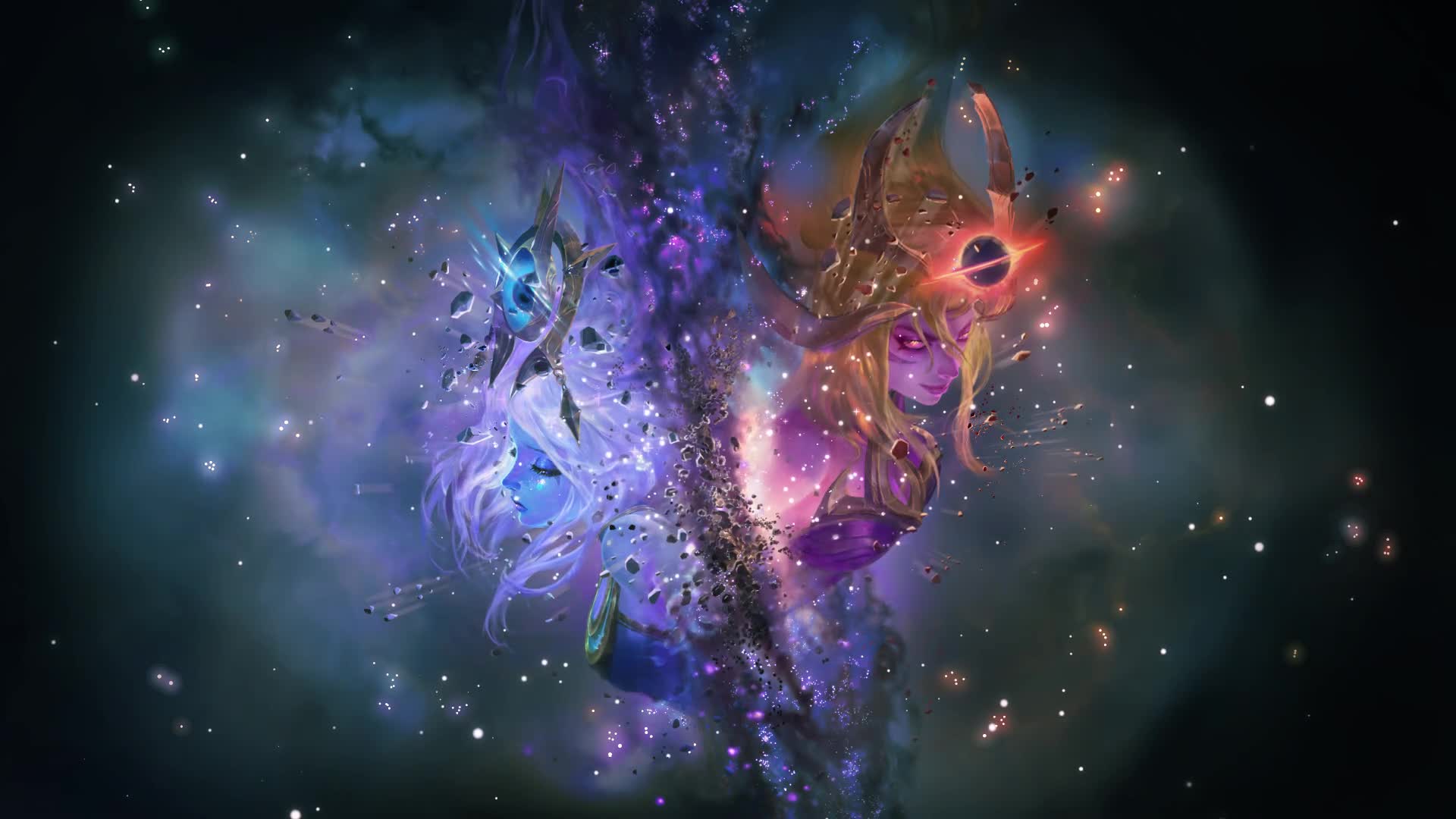 Legue of Legends Galaxies Lux Intro Live Wallpaper - Free Download