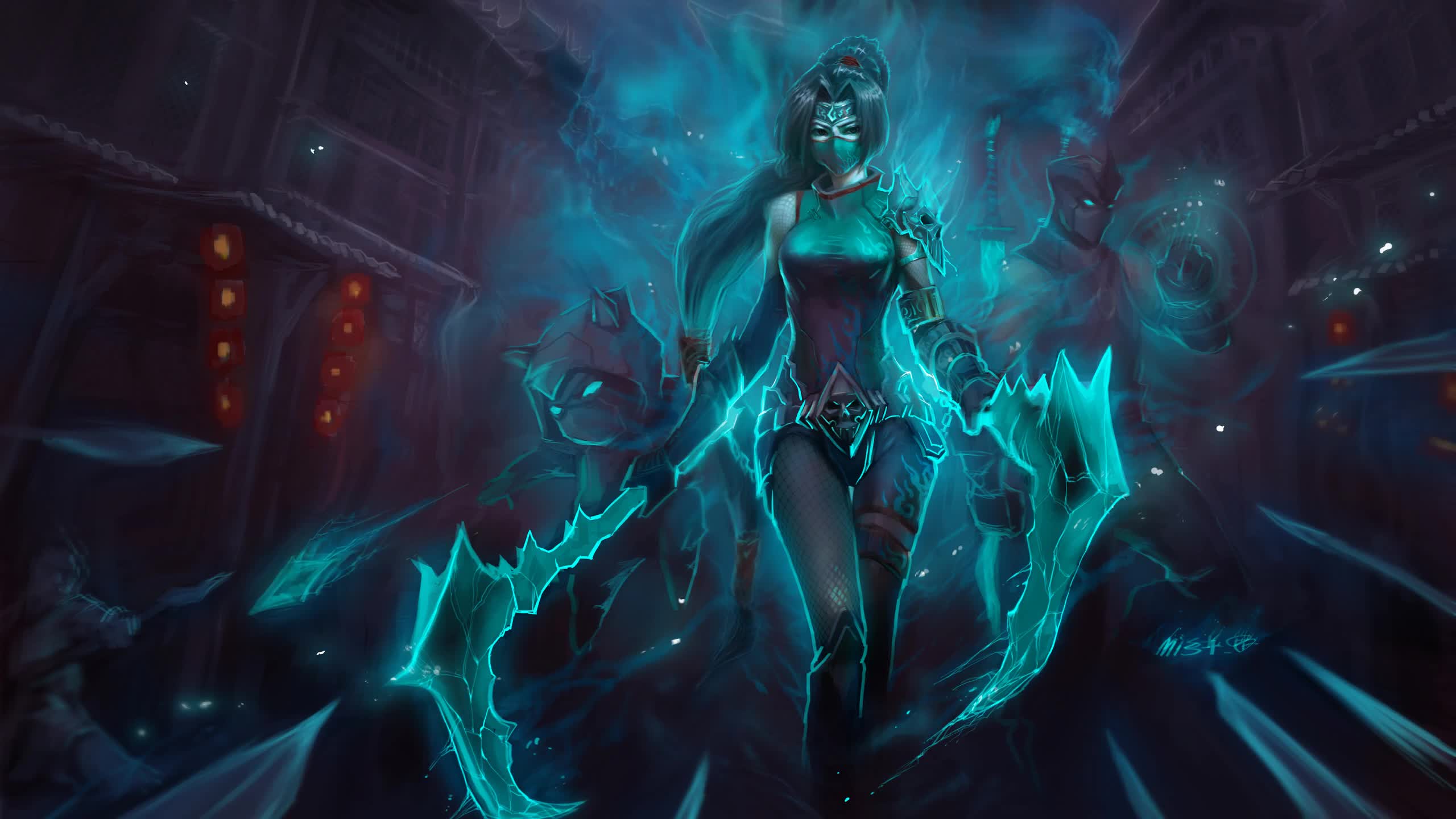 Akali  League  Of  Legends  Live  Wallpaper - Free Download